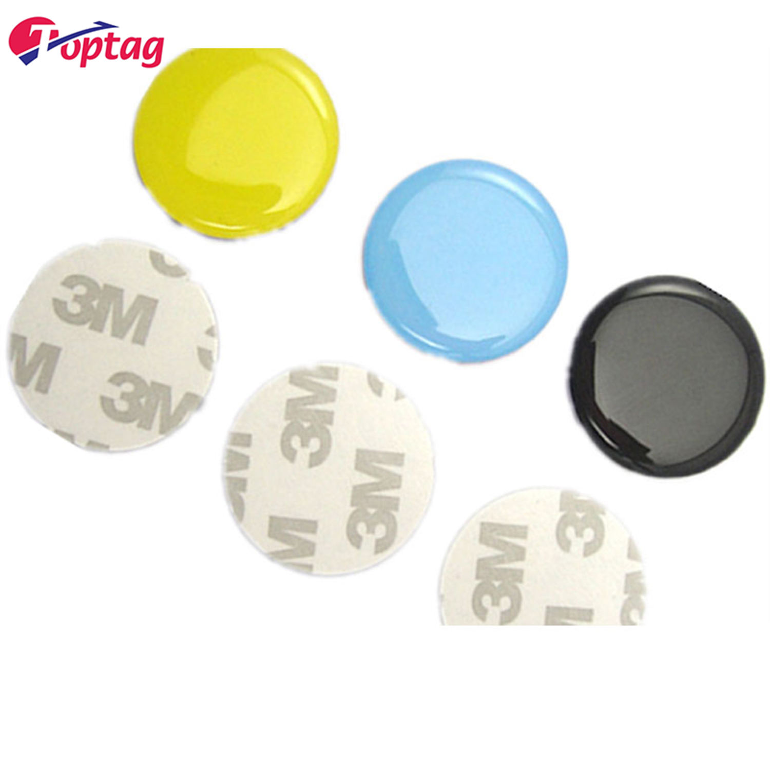 Competitive Price RFID 13.56Mhz Printable NFC Coin mini Tag Epoxy PVC Sticker