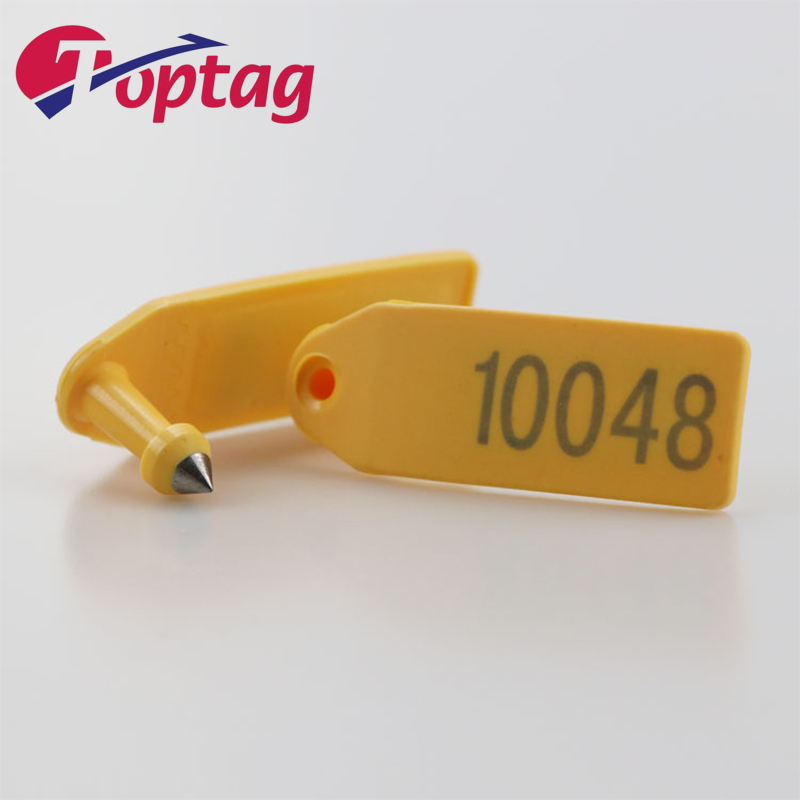 134.2KHz RFID low frequency cow electronic ear tags for Cattle/ Pig/ Sheep