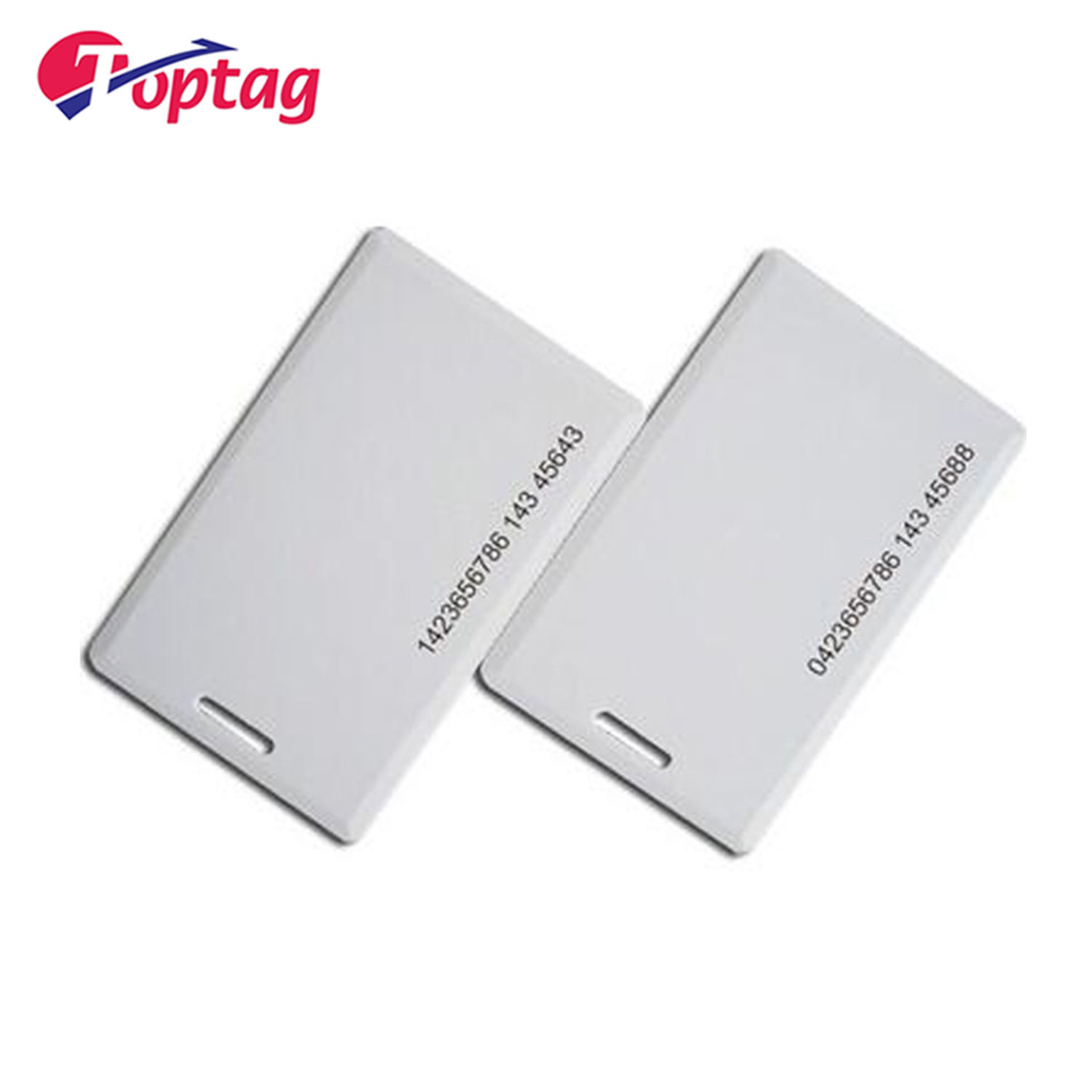 Factory Price 125Khz RFID TK4100 T5577 EM4305 smart card Blank White PVC LF card
