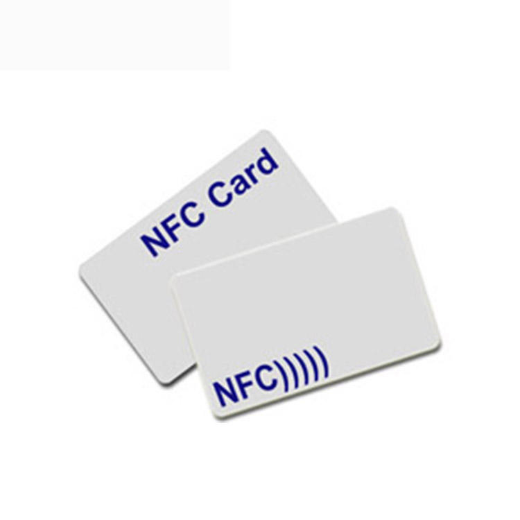 Factory Custom 13.56mhz access control card Model F08 Blank White pvc rfid nfc cards