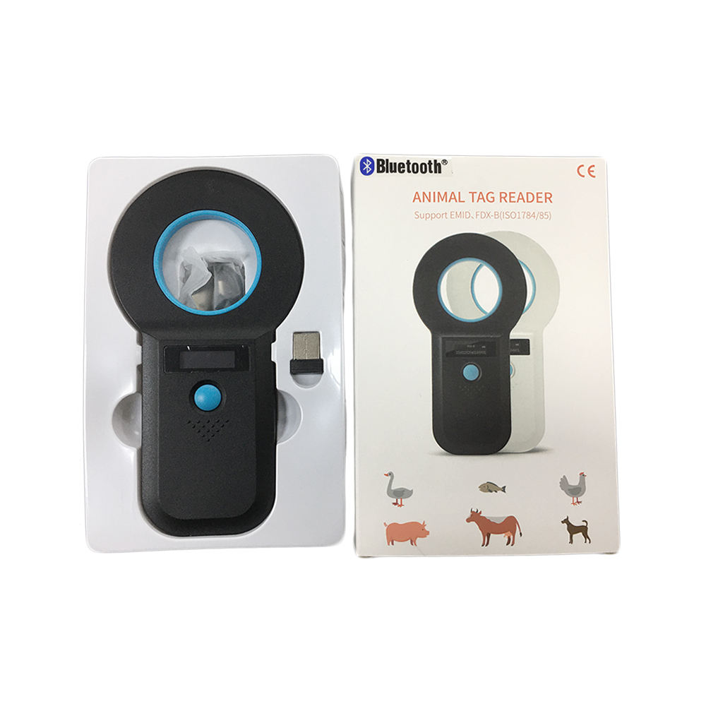 RFID High Quality Durable 134.2Khz Microchip Ear Tag Reader Scanner W90b