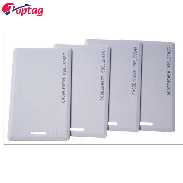 Proximity LF RFID 125KHz Card / Inkjet Printable Mango TK28 RFID Card for ID Login