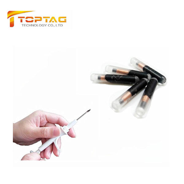 134.2KHz Extra Small Glass RFID Ampoule Tag 1.4*8mm