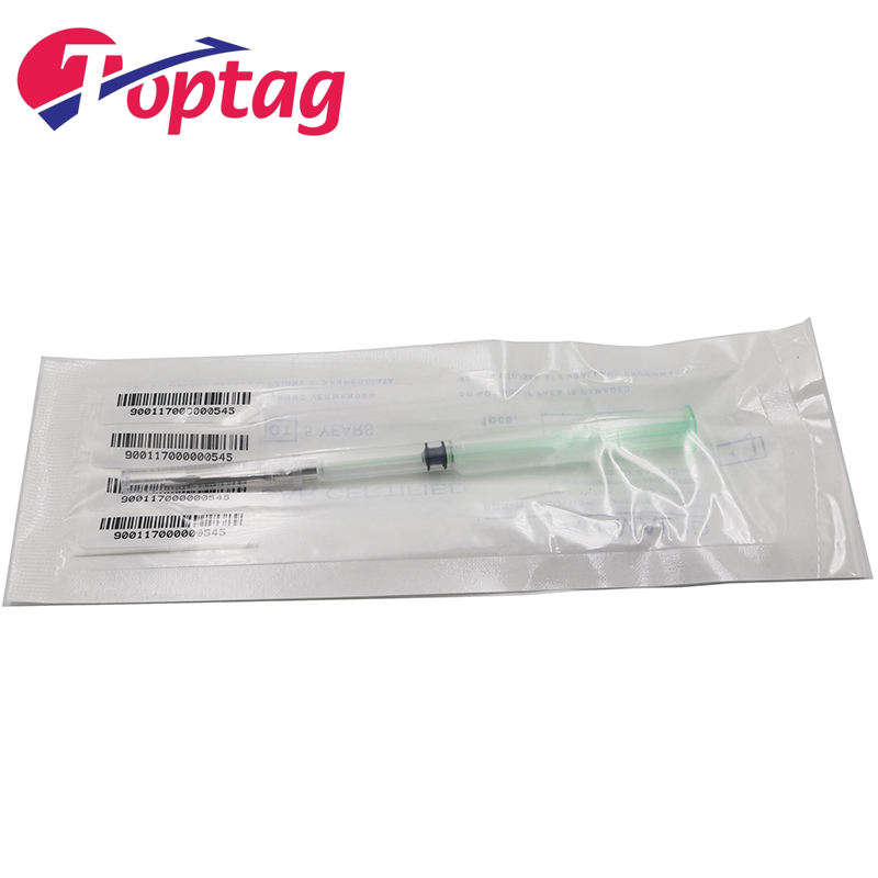 1.4x8/2.12x12/1.25x7mm Size FDX-B ICAR number ISO11784/5 RFID Implant Chip Syringe Animal Microchip Syringe