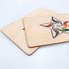 Custom Printing NFC Bamboo RFID Wooden Card Chip 13.56mhz 1k