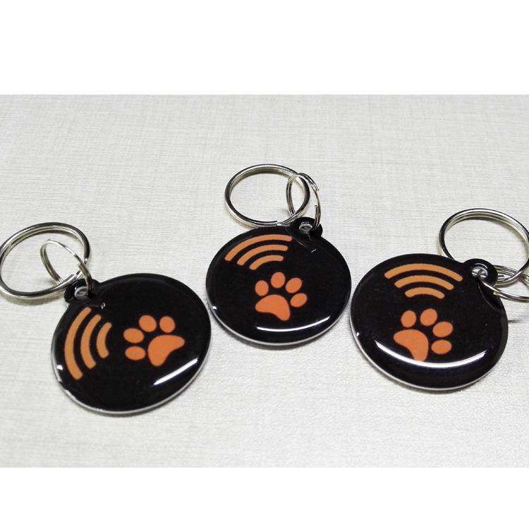 NFC tags 13.56 mhz NFC tag 13.56 MHZ Scan Sticker QR code design customized epoxy Tag