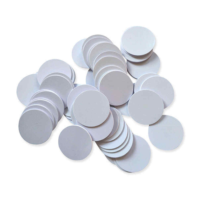 13.56MHz NFC 213 215 216 Tag Etched aluminum Antenna rfid Token pvc tag