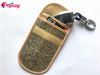 Competitive Price Woolen Material RFID Signal Blocking Pouch/Case for Smart Phone Security