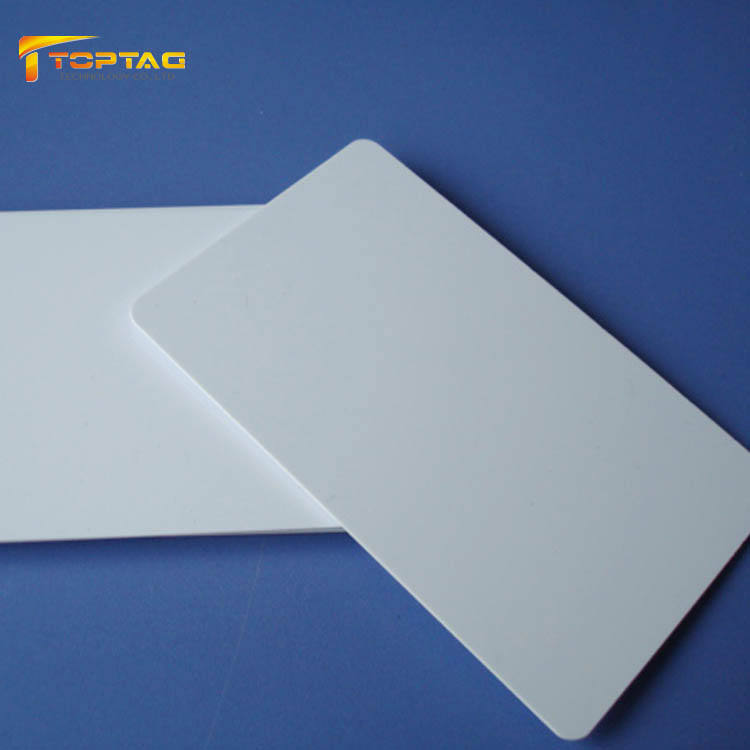 13.56mhz rfid card Model F08 Blank White pvc rfid cards