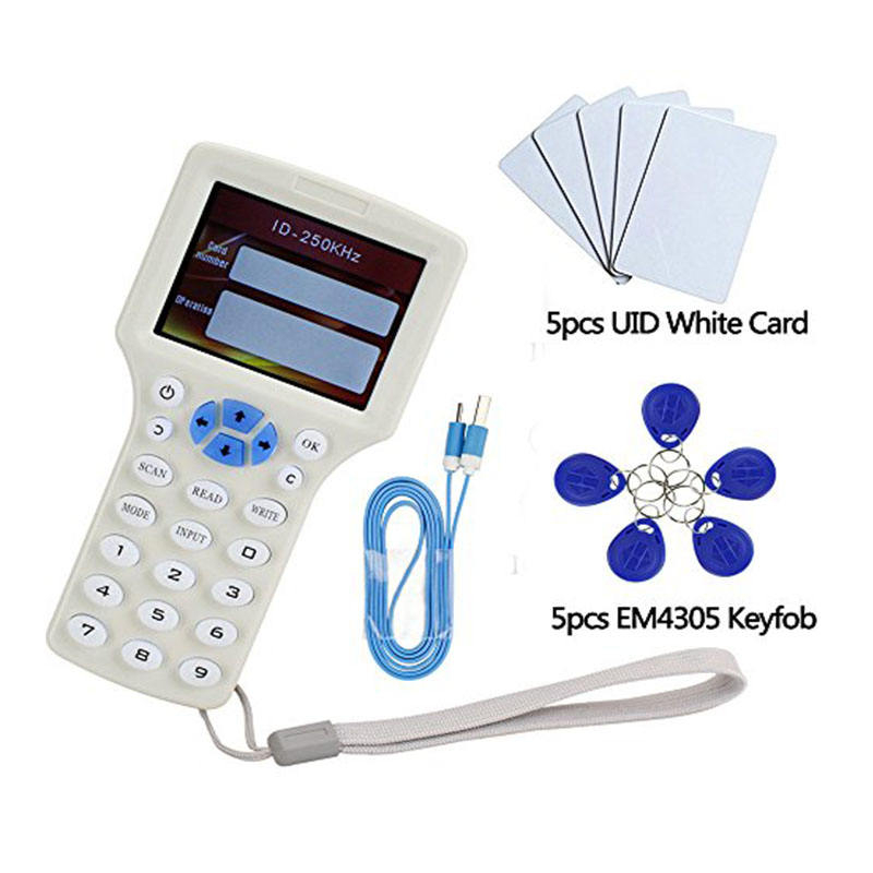 Wholesale 08CD NFC reader writer copier 134.2khz 13.56mhz Rfid id ic card reader