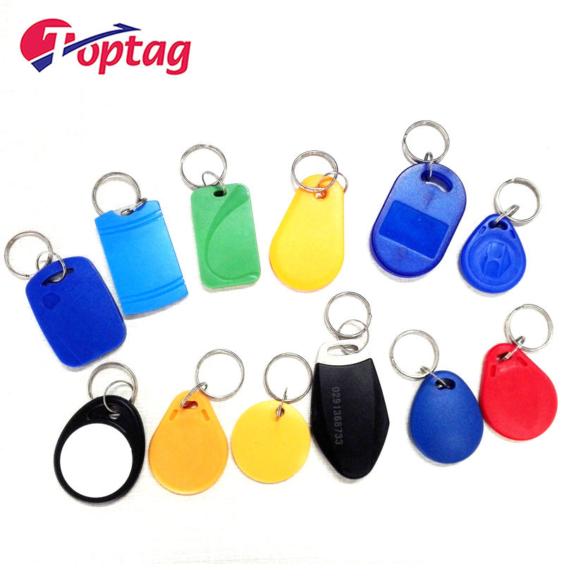 Custom logo Waterproof RFID NFC Key Fob Access Control Card Key Tag