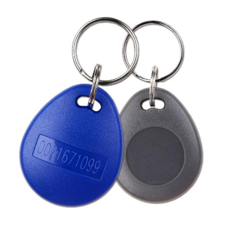 Waterproof 125Khz ABS Rfid Keychain/key holder Tags with Laser Logo