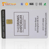 Low price smart contact IC card 32k/64k with EMV chip Signature Panel