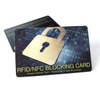 Hot Sale Anti Theft Blocking Card RFID Credit Card Protector Anti Skimming Card