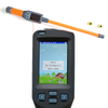 Android Portable Animal RFID Ear Tag Reader in Animal Husbandry with 1m Outlay Tube