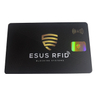 Hot Sale Amazon wallet rfid blocking card high Security rfid blocking sleeve card Anti Hacker
