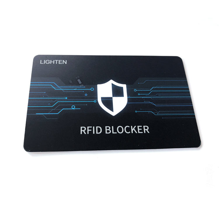 Christmas Gift RFID Credit Card Blocker / Signal Blocking RFID Card / Wallet Using RFID Blocking Card